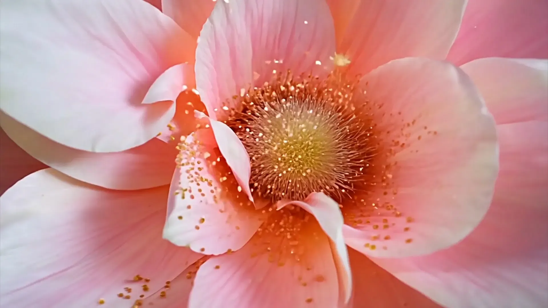 Graceful Flower Bloom Overlay for Beauty and Wellness Videos